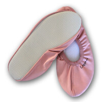 Gymnastikschuhe mit Gummisohle rosa Gr. 40