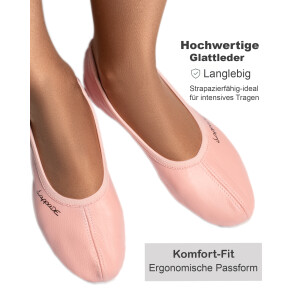 Gymnastikschuhe mit Gummisohle rosa Gr. 43