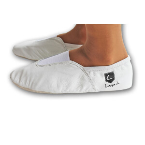 Gymnastikschuhe mit Gummisohle weiss Gr. 33