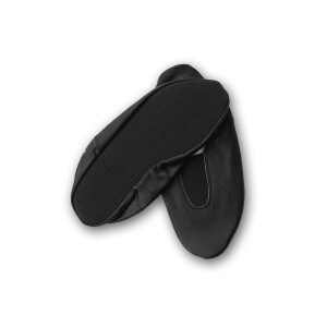 Schläppchen mit Gummisohle schwarz Gr. 29