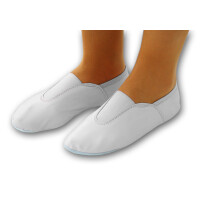 Schläppchen mit Gummipads weiß (2) Gr. 45