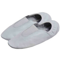 Schläppchen mit Gummipads weiß (2) Gr. 45
