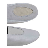 Schläppchen mit Gummipads weiß (2) Gr. 45