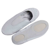Schläppchen mit Gummipads weiß (2) Gr. 29