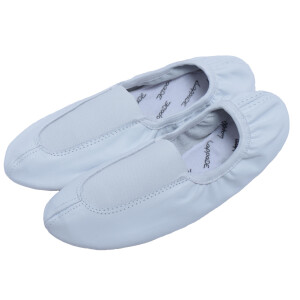 Voltigierschuhe Gymnastikschuhe mit Gummisohle weiß Gr. 35