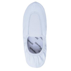 Voltigierschuhe Gymnastikschuhe mit Gummisohle weiß Gr. 35