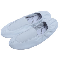 Voltigierschuhe Gymnastikschuhe mit Gummisohle weiß Gr. 35